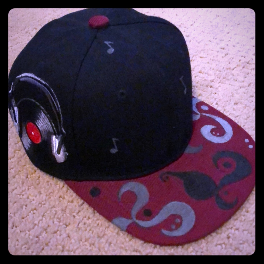 Custom Painted Snapback Hat